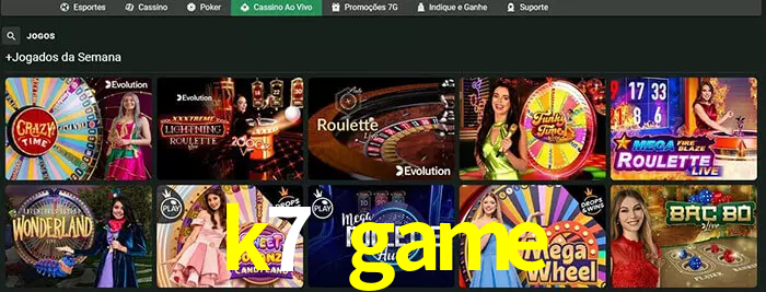 k7 game bet